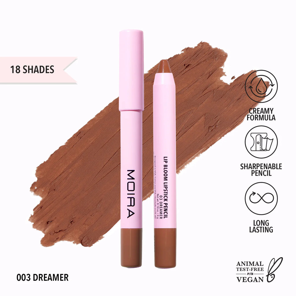 Lip Bloom Lipstick Pencil - Moira Beauty