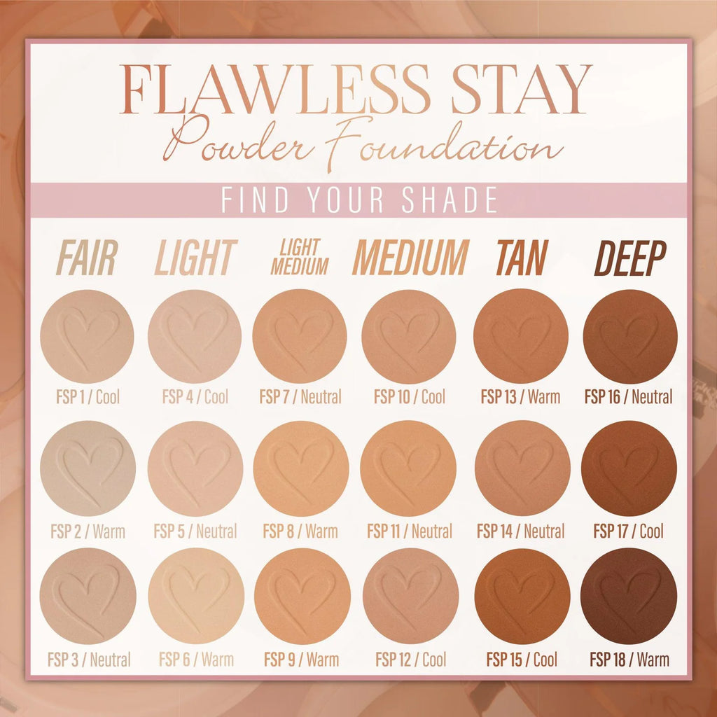 Flawless Stay Powder Foundation - Beauty Creations