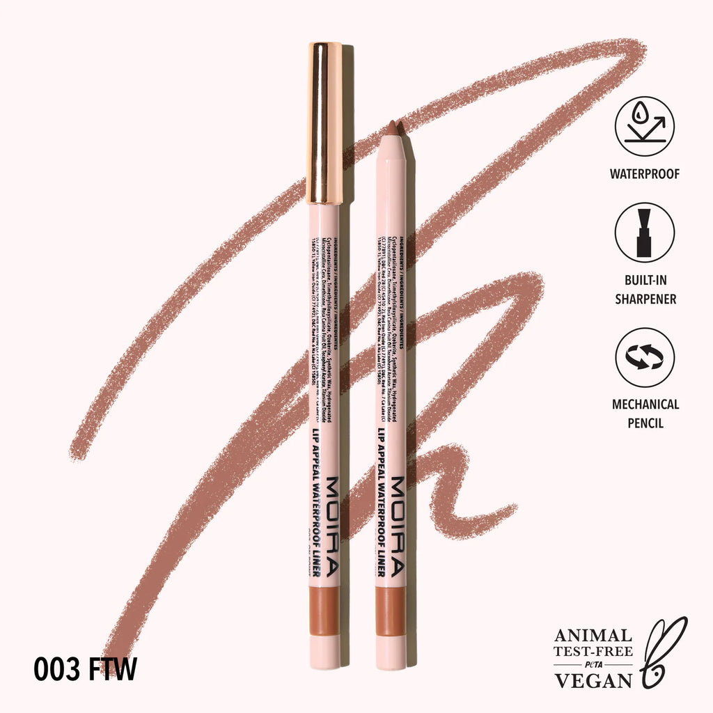 Lip Appeal Delineador a Prueba de Agua - Moira Beauty