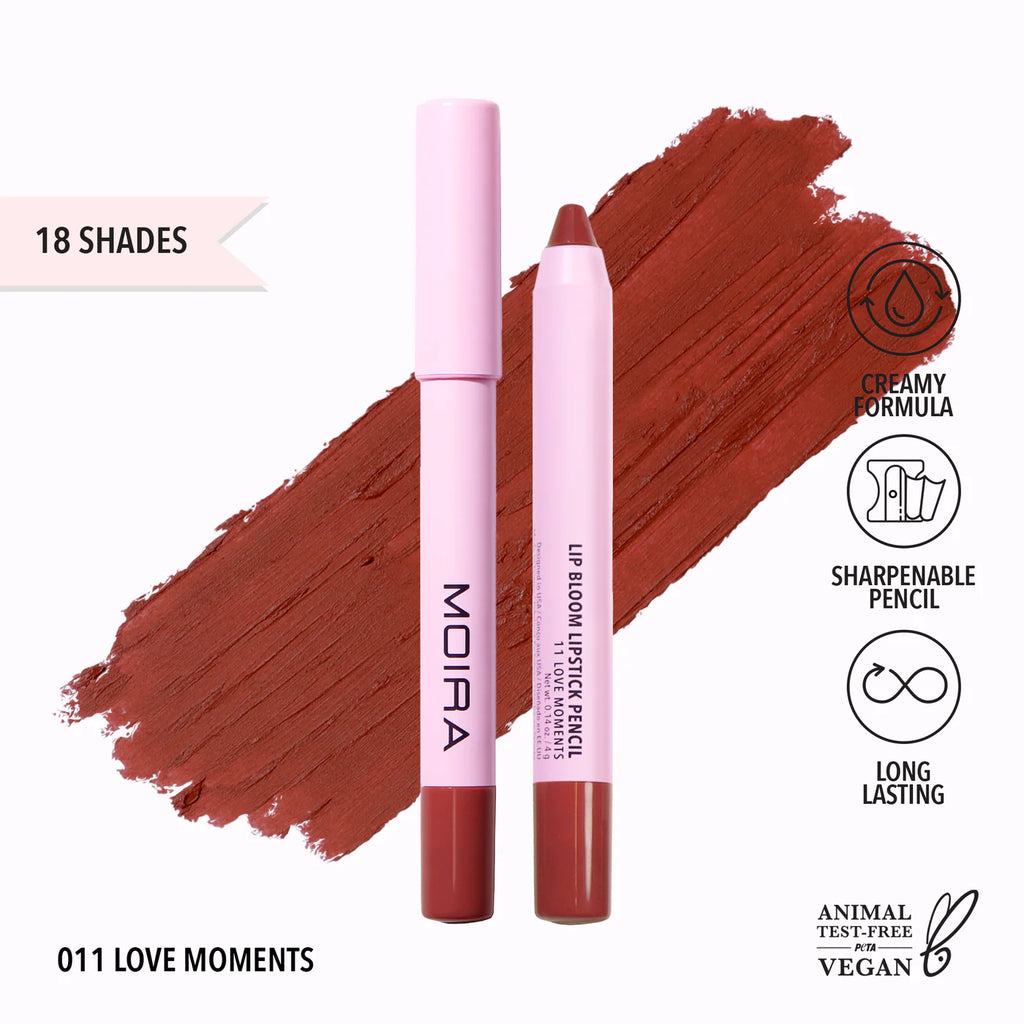 Lip Bloom Lipstick Pencil - Moira Beauty