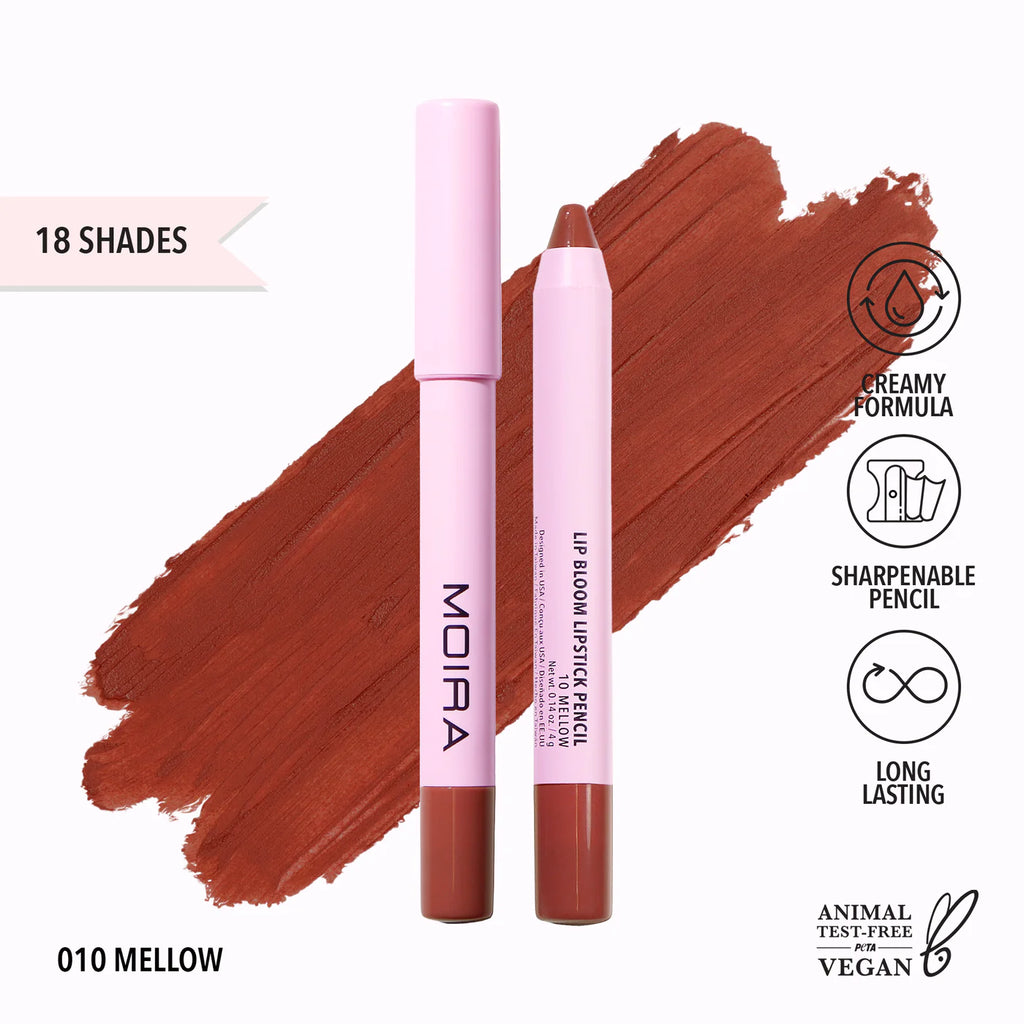 Lip Bloom Lipstick Pencil - Moira Beauty