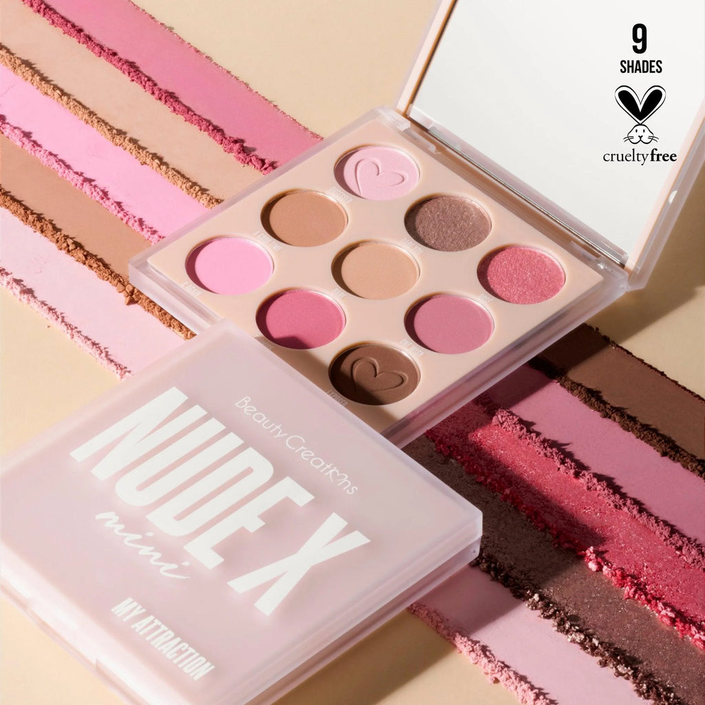 Nude X Mini Paleta de Sombras - Beauty Creations