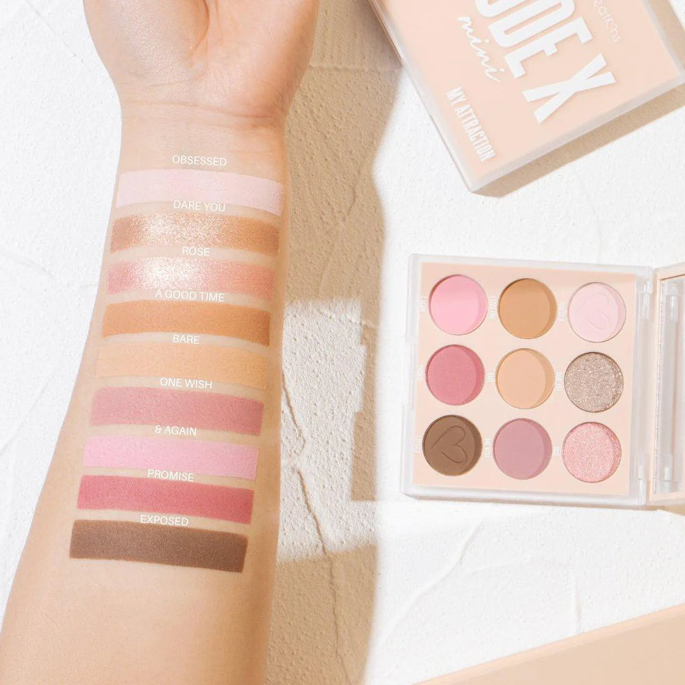 Nude X Mini Paleta de Sombras - Beauty Creations