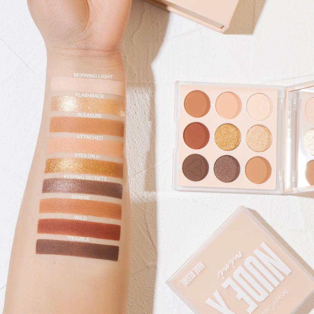 Nude X Mini Paleta de Sombras - Beauty Creations