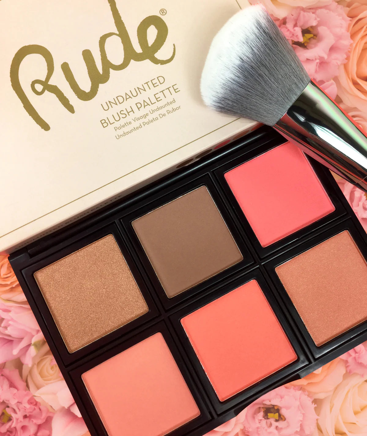 Undaunted Blush Palette - Rude Cosmetics