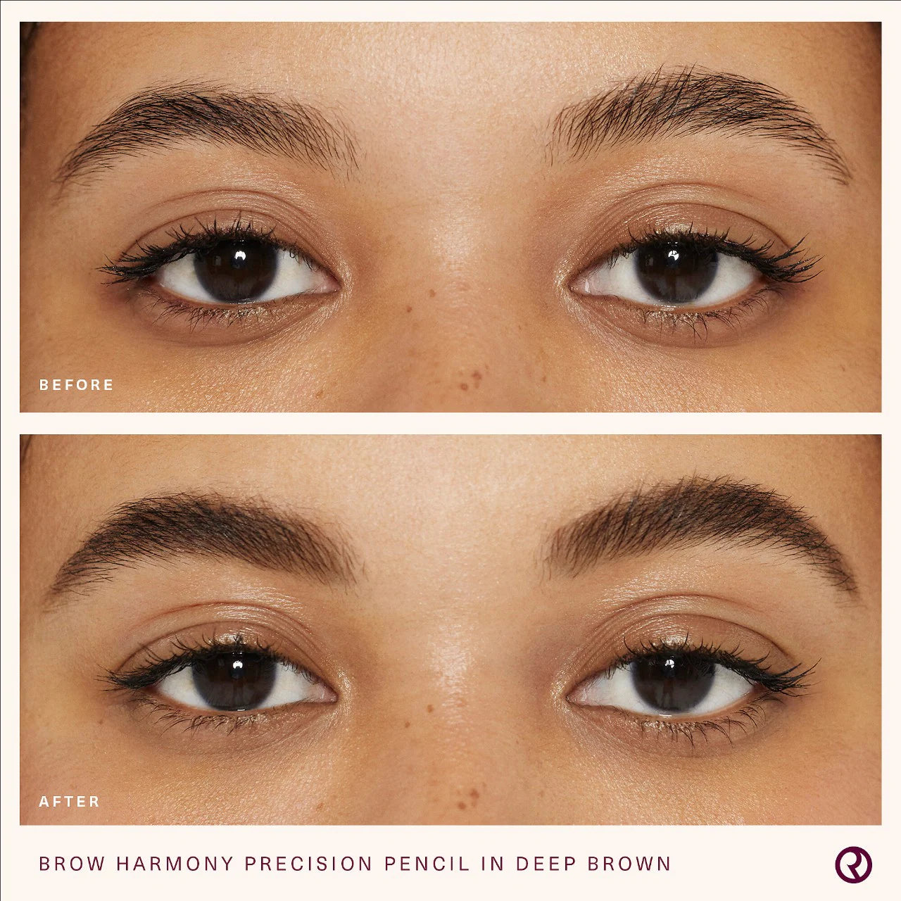 Brow Harmony Precision Eyebrow Pencil Dark Brown - Rare Beauty