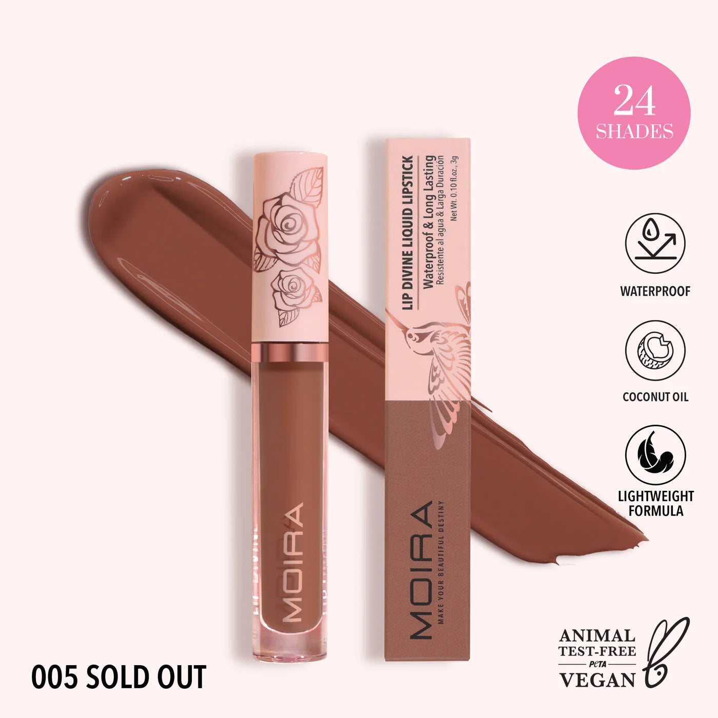 Lip Divine Liquid Lipstick - Moira Beauty