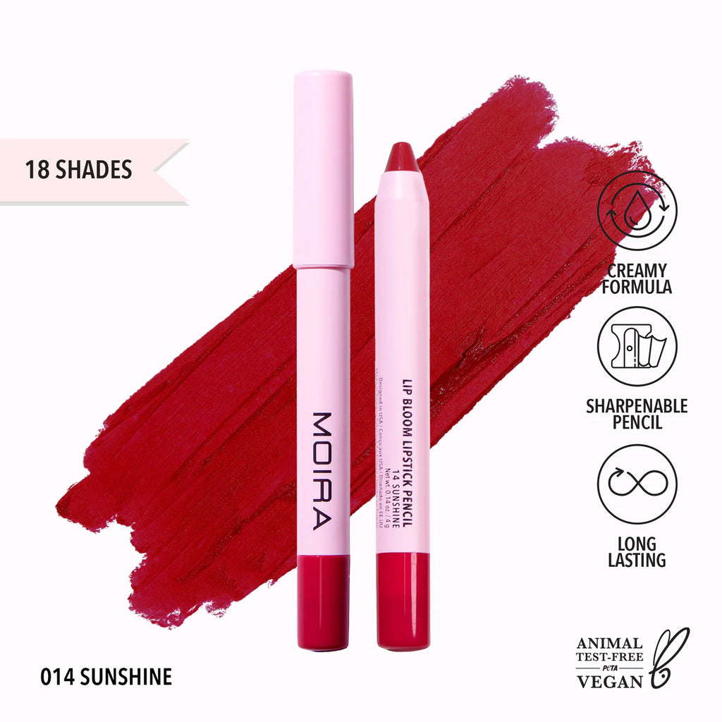 Lip Bloom Lipstick Pencil - Moira Beauty