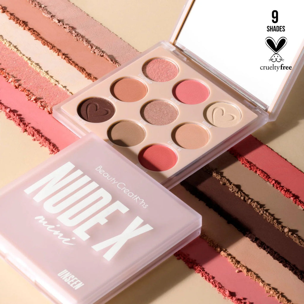 Nude X Mini Paleta de Sombras - Beauty Creations