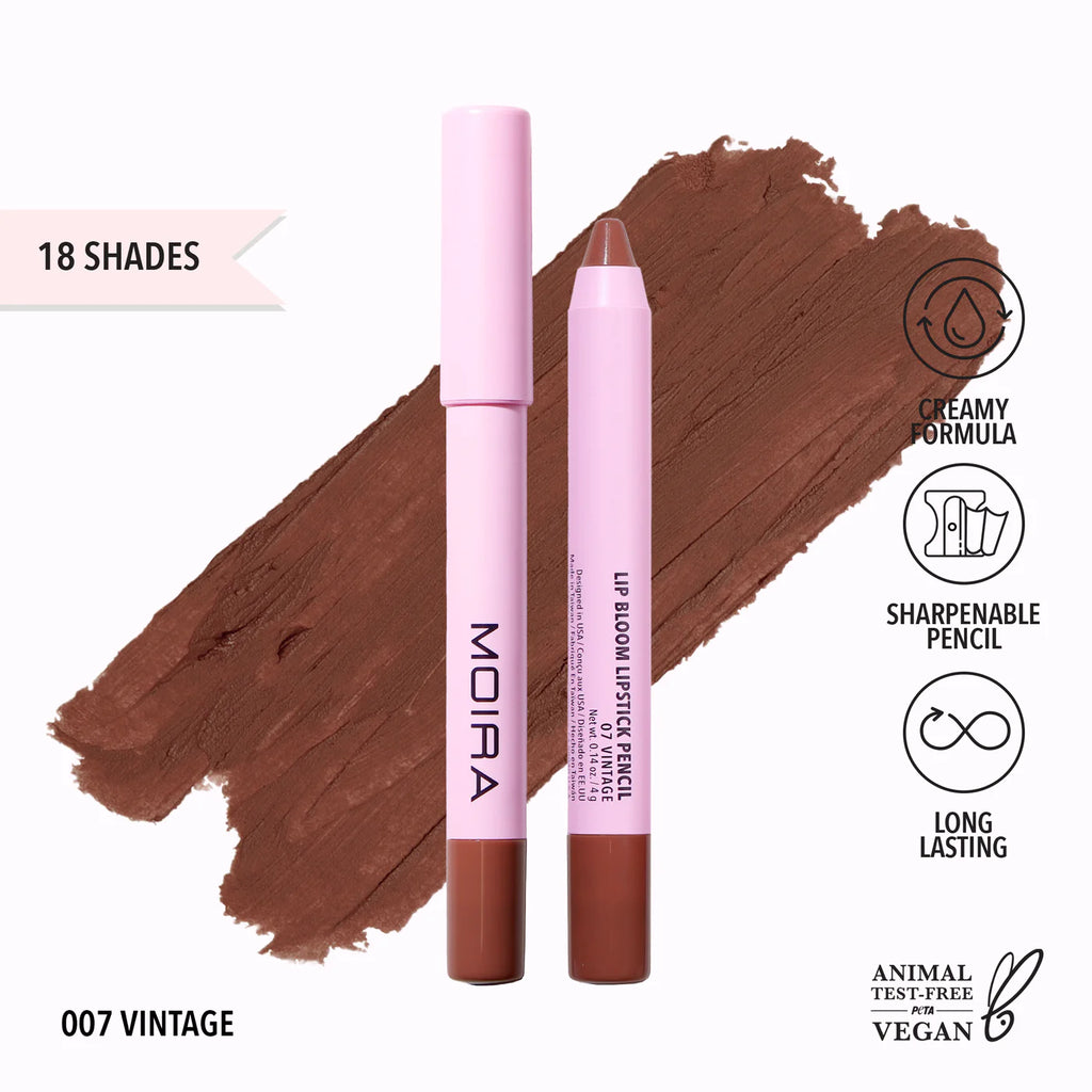 Lip Bloom Lipstick Pencil - Moira Beauty